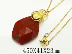 HY Wholesale Necklaces Stainless Steel 316L Jewelry Necklaces-HY92N0450HNQ