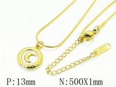 HY Wholesale Necklaces Stainless Steel 316L Jewelry Necklaces-HY59N0273MLC