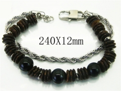 HY Wholesale Bracelets 316L Stainless Steel Jewelry Bracelets-HY92B0041HLS
