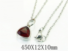 HY Wholesale Necklaces Stainless Steel 316L Jewelry Necklaces-HY15N0130LOV