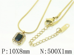 HY Wholesale Necklaces Stainless Steel 316L Jewelry Necklaces-HY59N0298MLW
