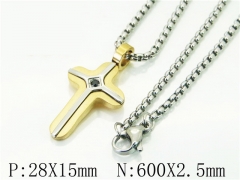 HY Wholesale Necklaces Stainless Steel 316L Jewelry Necklaces-HY41N0050HJA