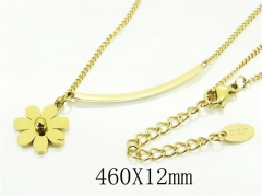 HY Wholesale Necklaces Stainless Steel 316L Jewelry Necklaces-HY47N0180NR