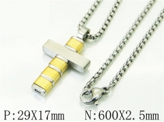 HY Wholesale Necklaces Stainless Steel 316L Jewelry Necklaces-HY41N0053HLS