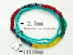 HY Wholesale Bracelets 316L Stainless Steel Jewelry Bracelets-HY21B0504HKQ
