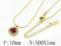 HY Wholesale Necklaces Stainless Steel 316L Jewelry Necklaces-HY59N0301MLA