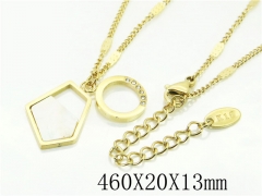 HY Wholesale Necklaces Stainless Steel 316L Jewelry Necklaces-HY47N0165OL