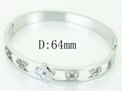 HY Wholesale Bangles Jewelry Stainless Steel 316L Fashion Bangle-HY80B1507HHW