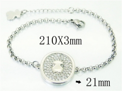 HY Wholesale Bracelets 316L Stainless Steel Jewelry Bracelets-HY90B0498HLQ