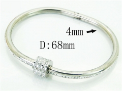 HY Wholesale Bangles Jewelry Stainless Steel 316L Fashion Bangle-HY14B0257HLA