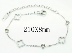 HY Wholesale Bracelets 316L Stainless Steel Jewelry Bracelets-HY47B0203NL