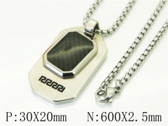 HY Wholesale Necklaces Stainless Steel 316L Jewelry Necklaces-HY41N0086HMZ
