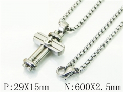 HY Wholesale Necklaces Stainless Steel 316L Jewelry Necklaces-HY41N0056HLE