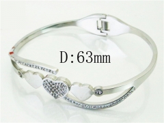 HY Wholesale Bangles Jewelry Stainless Steel 316L Fashion Bangle-HY80B1494HIS