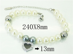HY Wholesale Bracelets 316L Stainless Steel Jewelry Bracelets-HY80B1515NL