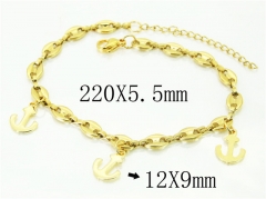HY Wholesale Bracelets 316L Stainless Steel Jewelry Bracelets-HY66B0115OLD