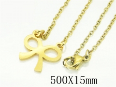 HY Wholesale Necklaces Stainless Steel 316L Jewelry Necklaces-HY12N0519IO