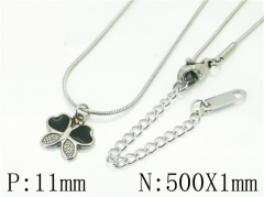 HY Wholesale Necklaces Stainless Steel 316L Jewelry Necklaces-HY59N0243LLG