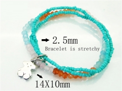 HY Wholesale Bracelets 316L Stainless Steel Jewelry Bracelets-HY21B0505HKQ