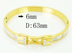 HY Wholesale Bangles Jewelry Stainless Steel 316L Fashion Bangle-HY64B1562HMW