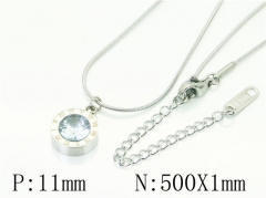 HY Wholesale Necklaces Stainless Steel 316L Jewelry Necklaces-HY59N0246LLF