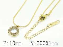 HY Wholesale Necklaces Stainless Steel 316L Jewelry Necklaces-HY59N0303MLD