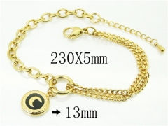 HY Wholesale Bracelets 316L Stainless Steel Jewelry Bracelets-HY59B1098NE