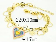 HY Wholesale Bracelets 316L Stainless Steel Jewelry Bracelets-HY66B0109HHQ