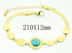 HY Wholesale Bracelets 316L Stainless Steel Jewelry Bracelets-HY32B0686PW