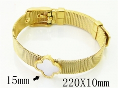 HY Wholesale Bracelets 316L Stainless Steel Jewelry Bracelets-HY24B0160HME