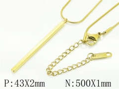 HY Wholesale Necklaces Stainless Steel 316L Jewelry Necklaces-HY59N0286MLA