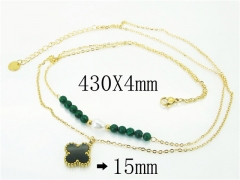 HY Wholesale Necklaces Stainless Steel 316L Jewelry Necklaces-HY32N0795HIE