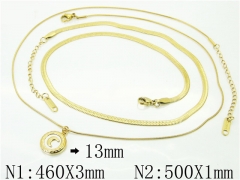 HY Wholesale Necklaces Stainless Steel 316L Jewelry Necklaces-HY59N0231HDD