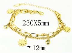 HY Wholesale Bracelets 316L Stainless Steel Jewelry Bracelets-HY24B0136NLA
