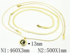 HY Wholesale Necklaces Stainless Steel 316L Jewelry Necklaces-HY59N0232HCC