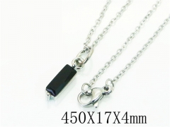 HY Wholesale Necklaces Stainless Steel 316L Jewelry Necklaces-HY15N0110LOG