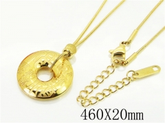 HY Wholesale Necklaces Stainless Steel 316L Jewelry Necklaces-HY47N0185PC