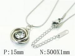 HY Wholesale Necklaces Stainless Steel 316L Jewelry Necklaces-HY59N0235LLW