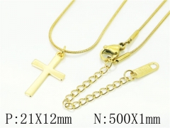 HY Wholesale Necklaces Stainless Steel 316L Jewelry Necklaces-HY59N0281MLY
