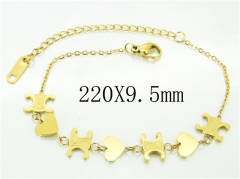 HY Wholesale Bracelets 316L Stainless Steel Jewelry Bracelets-HY47B0201HHD