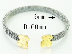 HY Wholesale Bangles Jewelry Stainless Steel 316L Fashion Bangle-HY64B1565HKD