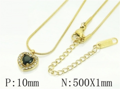 HY Wholesale Necklaces Stainless Steel 316L Jewelry Necklaces-HY59N0294MLZ