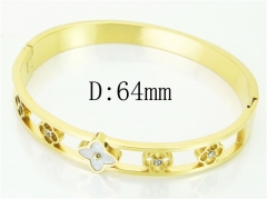 HY Wholesale Bangles Jewelry Stainless Steel 316L Fashion Bangle-HY80B1508HJG