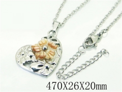 HY Wholesale Necklaces Stainless Steel 316L Jewelry Necklaces-HY92N0460HSS