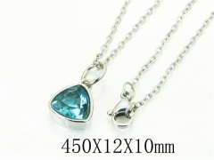 HY Wholesale Necklaces Stainless Steel 316L Jewelry Necklaces-HY15N0124LOA