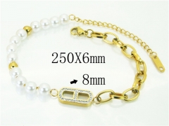 HY Wholesale Bracelets 316L Stainless Steel Jewelry Bracelets-HY80B1524NL