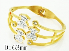 HY Wholesale Bangles Jewelry Stainless Steel 316L Fashion Bangle-HY64B1583HOS