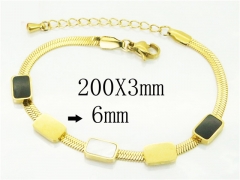 HY Wholesale Bracelets 316L Stainless Steel Jewelry Bracelets-HY32B0696PA