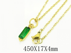 HY Wholesale Necklaces Stainless Steel 316L Jewelry Necklaces-HY15N0113MJW