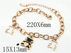 HY Wholesale Bracelets 316L Stainless Steel Jewelry Bracelets-HY47B0193HBB
